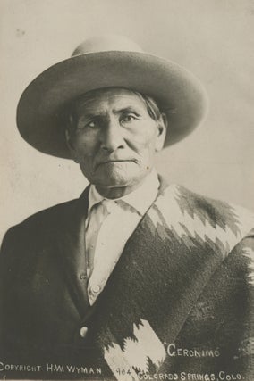 Item #List1911 “Geronimo” [Supplied Title]. American Indian History - Apache, W. H. Wyman