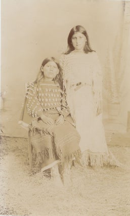 Collection of Thirty Original Photographs of Native American Subjects Including Kiowa, Comanche and Wichita by the Lenny and Sawyers Photographic Firm in Oklahoma Territory, c. 1890s-1900.