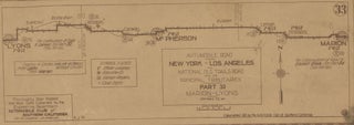 Automobile Road from New York to Los Angeles via National Old Trails Road and its Principal Tributaries.