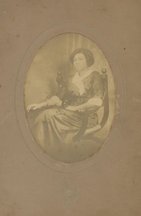 Item #List2003 Photograph of a Seated Woman, c. 1910s. African-American Photographers - New York,...