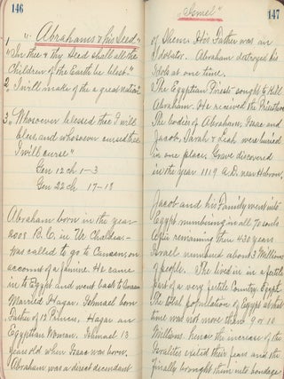Journal Kept by Christian N. Lund, Danish Immigrant and Elder in the Church of Latter Day Saints, 1910-1921.
