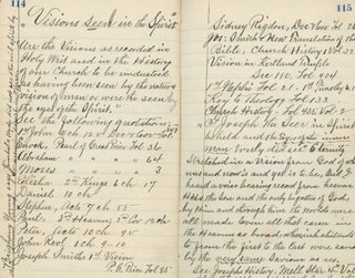 Journal Kept by Christian N. Lund, Danish Immigrant and Elder in the Church of Latter Day Saints, 1910-1921.