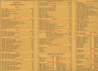 Hung Far Lo Co. / Mandarin Cafe / First-Class Chinese and American Restaurant.