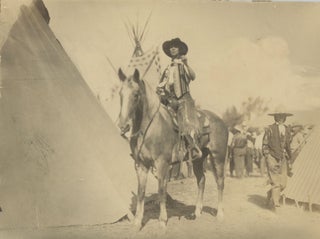 Item #List2115 Photograph of Ruth Hale, Possibly at the Pendleton Round-Up, C. 1922-1923....