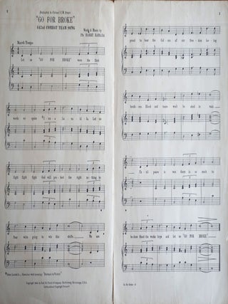 &lsquo;Go For Broke&rsquo; / 442nd Combat Team Song.