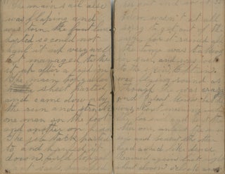 Item #List2437 A 19th-century Seafaring Shantyman’s Daybook Kept on a Journey to Brazil on a...