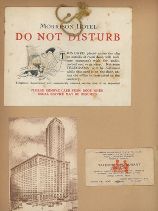 A Charming Scrapbook Documenting the Car-Buying Voyage of Albert Tyau from Honolulu to Detroit to Purchase a Plymouth Sedan in 1939.