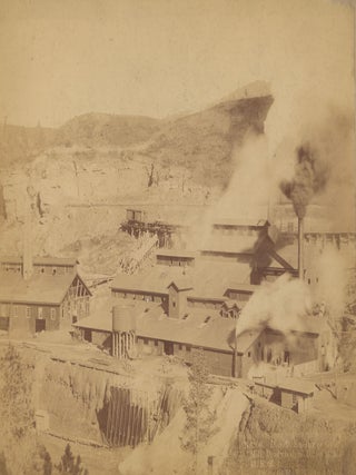 Item #List2450 Four Mounted Photographs of Deadwood and Lead City, South Dakota. Western...
