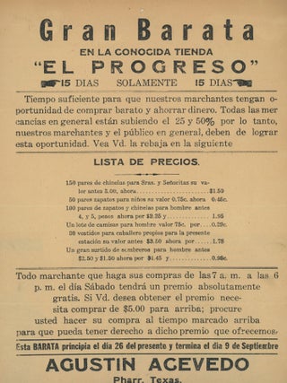 Scrapbook Documenting the Mexican Border Service Campaigns of 1916-1917, with an Unrecorded Map of the Campaign in Hidalgo County in 1916.