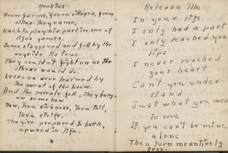 Poems by a Young Civilian Conservation Corps Member, Mainly about Life at The CCC’s Fort Knox Camp.