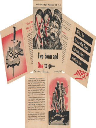 Item #List2747 Collection of a Women’s Army Corps Technician Concerning VE Day, Reassignment to...