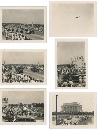 Collection of a Women’s Army Corps Technician Concerning VE Day, Reassignment to the Pacific Theater, and Processions for Roosevelt and Eisenhower, with Lyrical Descriptions of Paris on V-E Day.