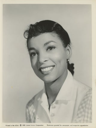 Three Headshots of Ruby Dee.
