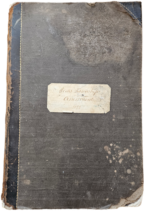 Sears Township Assessment Ledger Book, 1880.