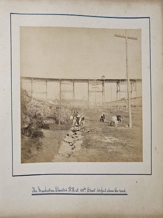 Item #List2857 Photo Album Documenting an Irish Tourist's Trip to New York City in 1886. New York...