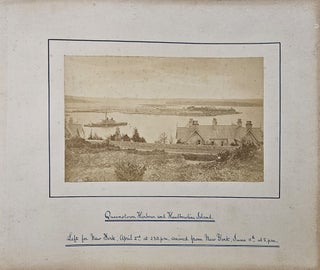 Photo Album Documenting an Irish Tourist's Trip to New York City in 1886.