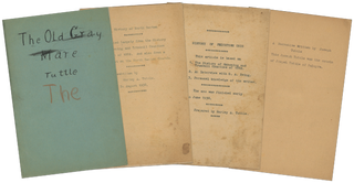 Archive of an Amateur Historian’s Writings on Small-Town Ohio History, Including His Family’s Settler Story and His Experience Teaching in Appalachian Ohio, and His Short Fiction Inspired by the Region.