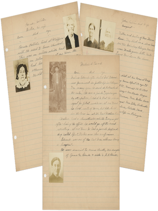 Archive of an Amateur Historian’s Writings on Small-Town Ohio History, Including His Family’s Settler Story and His Experience Teaching in Appalachian Ohio, and His Short Fiction Inspired by the Region.