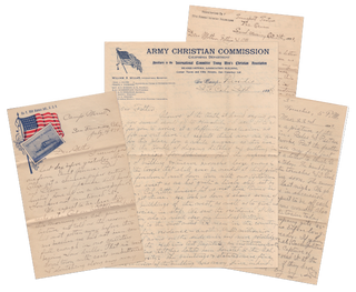 Cowles Family Archive, with Letters Written by Leman Cowles from the Philippines During the Spanish-American War and Philippine Insurrection, and Various Items Kept by Cowles During His Service Including a Scarce Map of American Military Operations in the Region.