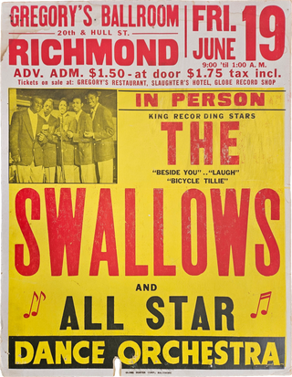 Item #List2887 Concert Posters – R&B – Virginia, Gregory’s Ballroom