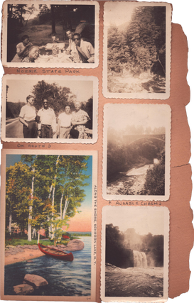 Item #List2905 Scrapbook of an African-American Family’s 1947 Road Trip from New York Through...