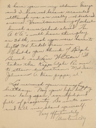 Letters to a Friend at Howard University Discussing Black Theater and Greek Life in 1920s Los Angeles.