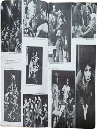 Booklet Advertising the Negro Ensemble Company’s Production of Joseph A. Walker’s The River Niger.