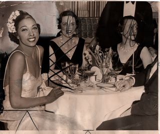 Item #List2924 1936 Press Photo of Josephine Baker in New York City. African-Americana –...