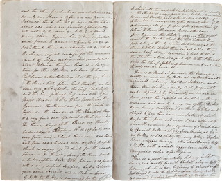 1830 Letter Written from Mauritius, Describing Economic and Social Conditions on the “Ebony Isle”.