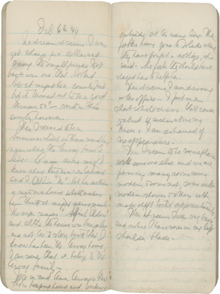 Early 1940s Dream Journal of an Anonymous Midwestern Woman.
