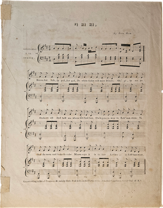 “Fi-Hi-Hi/ The Black Shakers Song & Polka”.