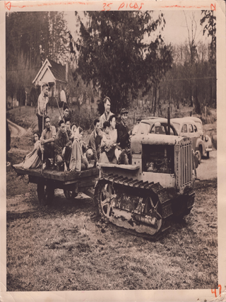Item #List2957 Photograph of University of Washington Students Helping a Recently Released...