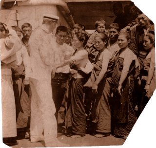 Ten Photographs of Japanese Immigrants and Laborers in California in the Early 1900s.