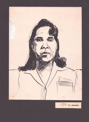 Portfolio of Drawings and Memoir Documenting a Forty-Day Internment at Ellis Island While Fleeing Nazi Persecution in 1941.