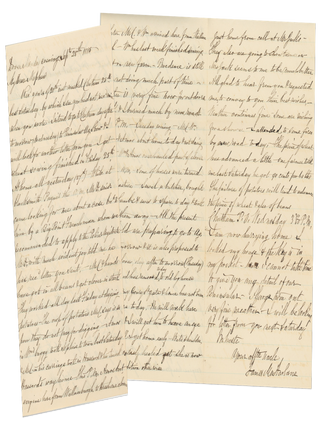 Archive of Letters, with Some Photographs, of Scottish-Canadian Farmer James Macfarlane and His Nephew Dr. Alexander Macfarlane, With Much Concerning Farming in Ontario and the Founding of the University of Dundee.
