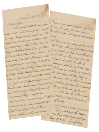 Archive of Letters, with Some Photographs, of Scottish-Canadian Farmer James Macfarlane and His Nephew Dr. Alexander Macfarlane, With Much Concerning Farming in Ontario and the Founding of the University of Dundee.