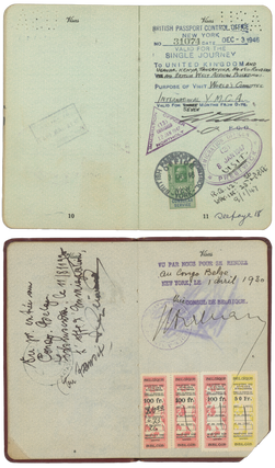 Collection of Material Relating to African-American Sociologist George E. Haynes, Including Correspondence and Photographs.
