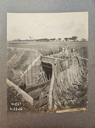 Photo Album Documenting the Havana Central Railroad Company Building Its Line from Havana to Guanajay in 1906.