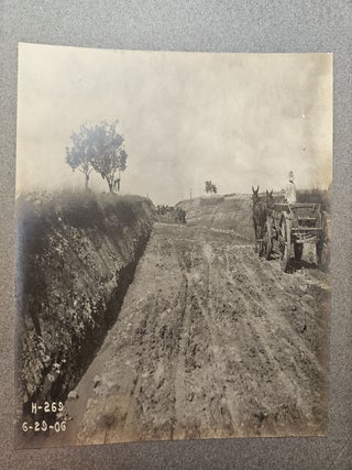 Photo Album Documenting the Havana Central Railroad Company Building Its Line from Havana to Guanajay in 1906.