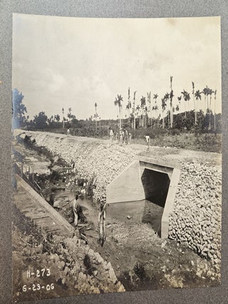 Photo Album Documenting the Havana Central Railroad Company Building Its Line from Havana to Guanajay in 1906.