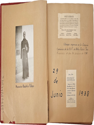 Item #List3032 Scrapbook of Material from Our Lady of Guadalupe in Ciudad Juárez, Mexico,...