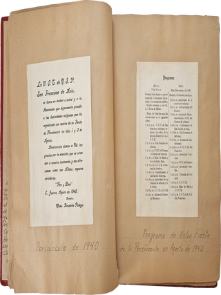 Scrapbook of Material from Our Lady of Guadalupe in Ciudad Juárez, Mexico, 1930s–1960s.