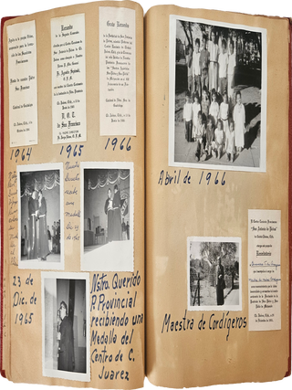 Scrapbook of Material from Our Lady of Guadalupe in Ciudad Juárez, Mexico, 1930s–1960s.