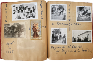 Scrapbook of Material from Our Lady of Guadalupe in Ciudad Juárez, Mexico, 1930s–1960s.