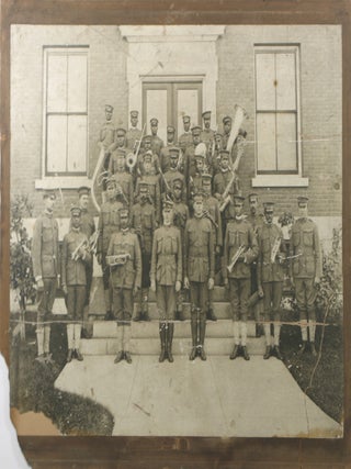 Item #List304 Photograph of the 10th U.S. Cavalry Band, Most Likely Taken at Fort Ethan Allen, c....
