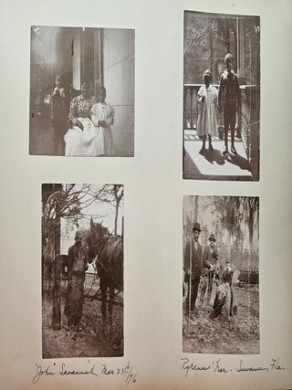 Item #List3102 Photo Album of an 1895–1896 Trip around the United States, Including Shots of...