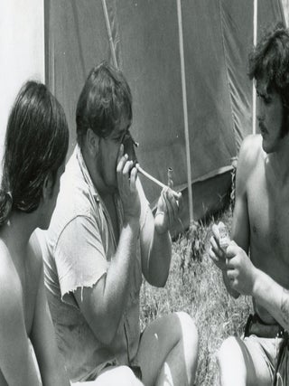 A Collection of Forty-Six Photographs of New Left Protests and Festivals, Presumably Taken by a Participant, c. late 1960s.