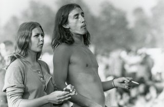 A Collection of Forty-Six Photographs of New Left Protests and Festivals, Presumably Taken by a Participant, c. late 1960s.