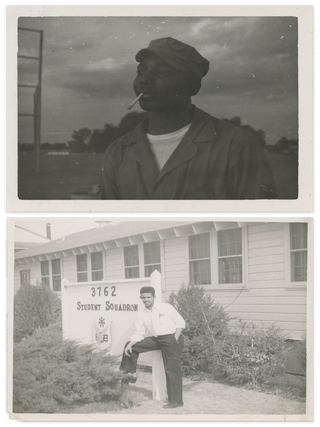 Item #List3110 1950s Scrapbook of an African American Air Force Cadet at Sheppard Air Force...