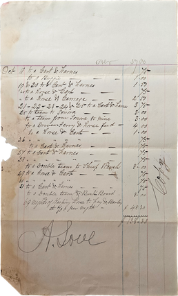 Collection of Documents, Mainly Payrolls, from the Utica Mining Company, 1889–1898.